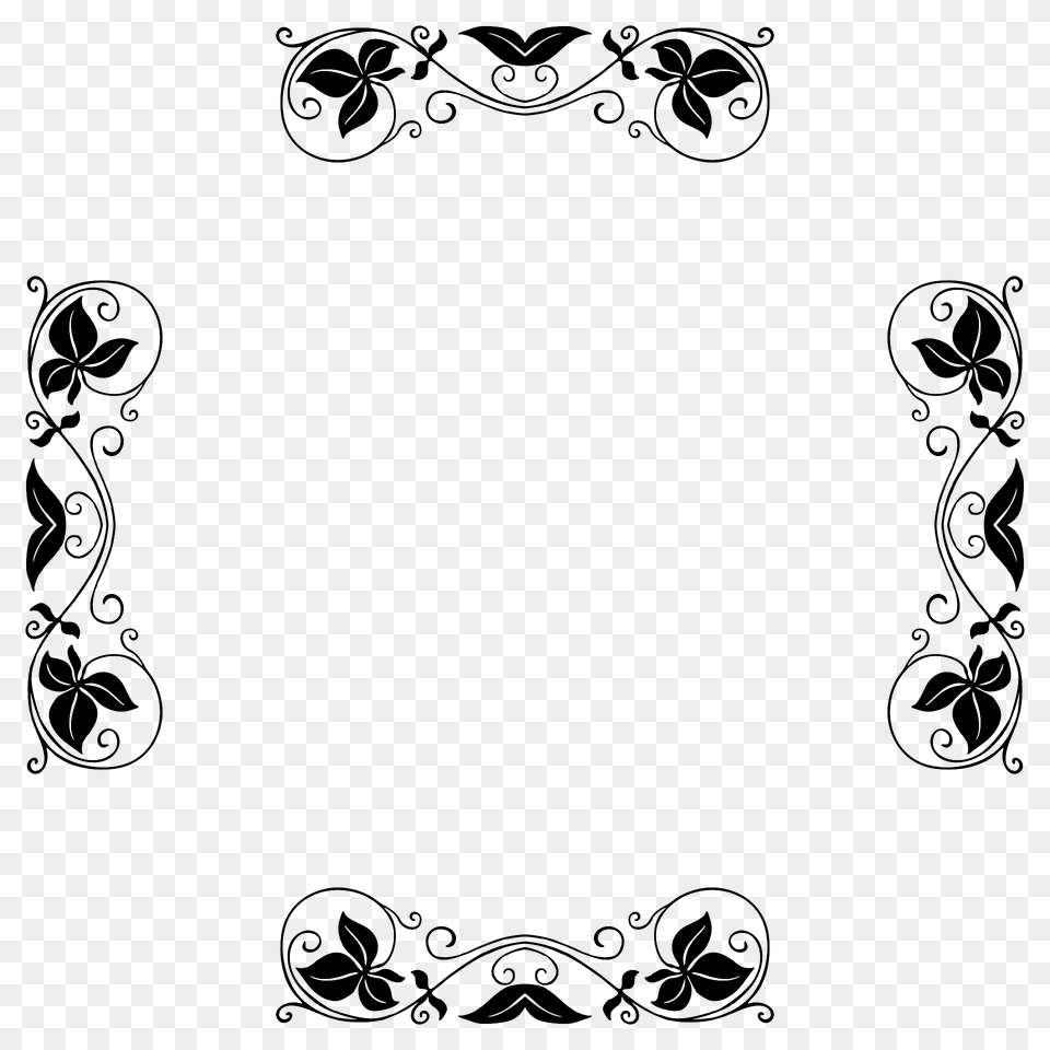 Corner Piece Ii Extrapolated 26 Clipart, Art, Floral Design, Graphics, Green Free Transparent Png