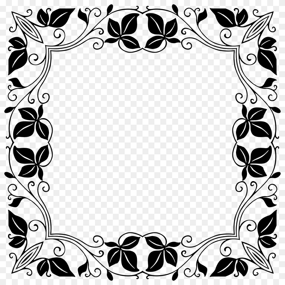 Corner Piece Ii Extrapolated Clipart, Art, Floral Design, Graphics, Green Free Transparent Png