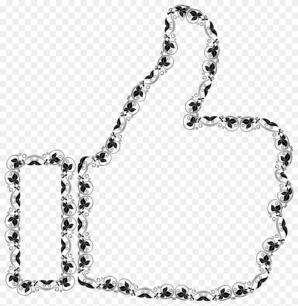Corner Piece Ii Extrapolated Thumbs Up Clipart, Accessories, Bag, Handbag, Purse Png Image
