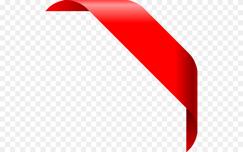 Corner Ribbon01 Red Vector Data Corner Red Png