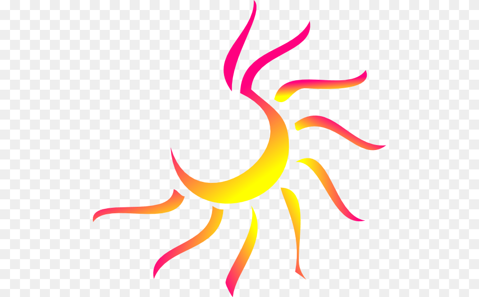 Corner Sun Clipart, Art, Graphics, Floral Design, Pattern Png