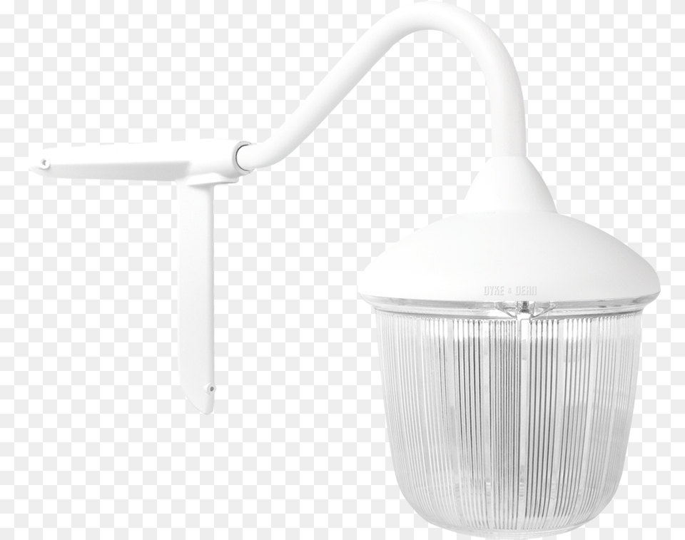 Corner Swan Neck Lantern White Ribbed Case Storage Basket, Lamp, Indoors Free Png Download