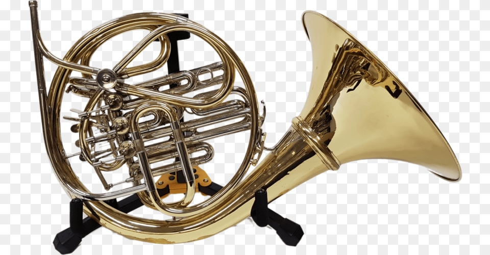 Cornet French Horns Tenor Horn Saxhorn Flugelhorn Horn, Brass Section, Musical Instrument, French Horn, Smoke Pipe Free Png Download