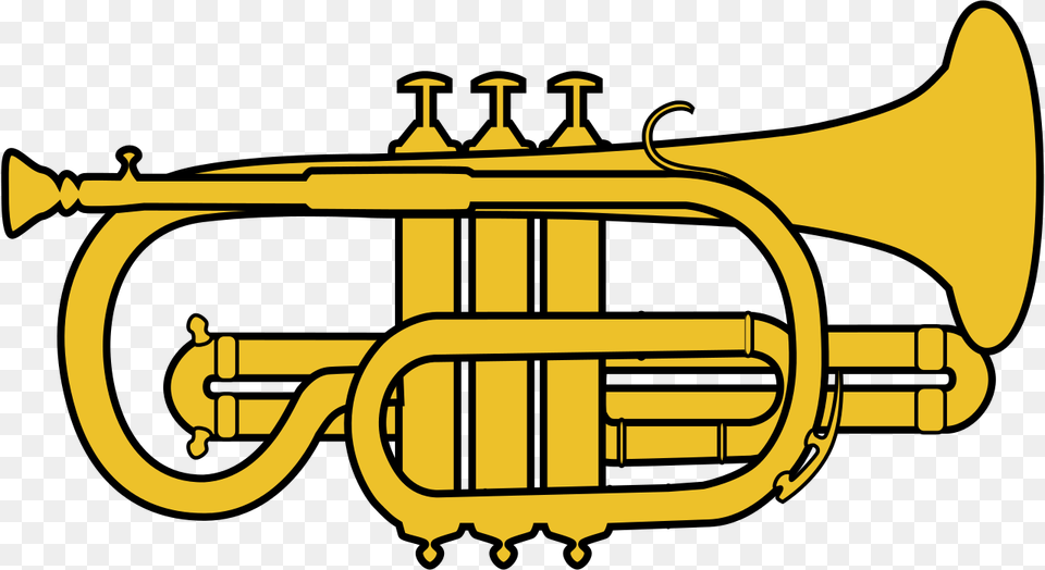Cornet Pistons, Brass Section, Horn, Musical Instrument, Trumpet Free Png Download