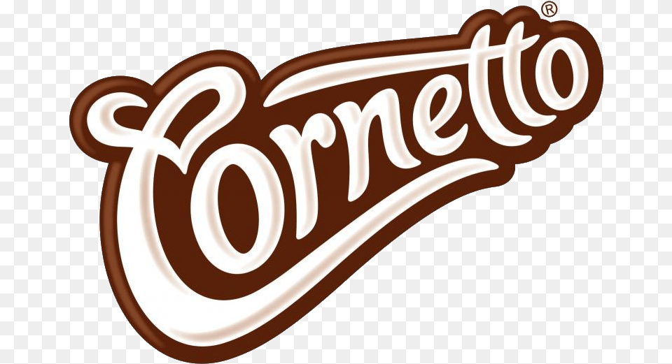 Cornetto Logo Transparent Cornetto Logo, Text, Beverage Png Image