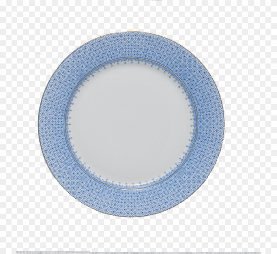 Cornflower Blue Lace Bread Amp Butter Plate Circle, Art, Dish, Food, Meal Png Image