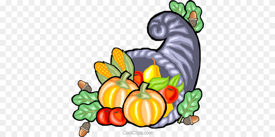 Cornucopia Of Fall Harvest Royalty Vector Clip Art, Food, Produce, Dynamite, Weapon Free Png