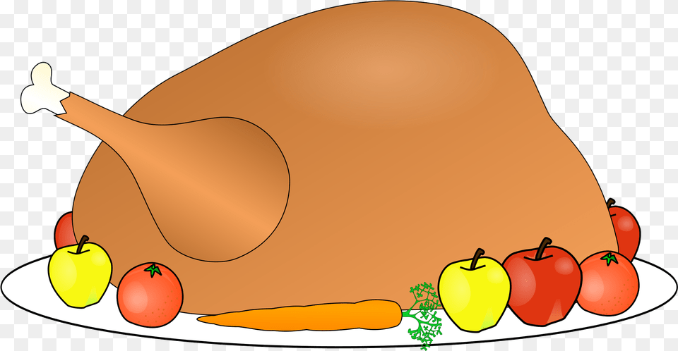 Cornucopia Thanksgiving Feast Transparent Clipart Turkey Dinner Clip Art, Food, Meal, Roast, Cutlery Free Png