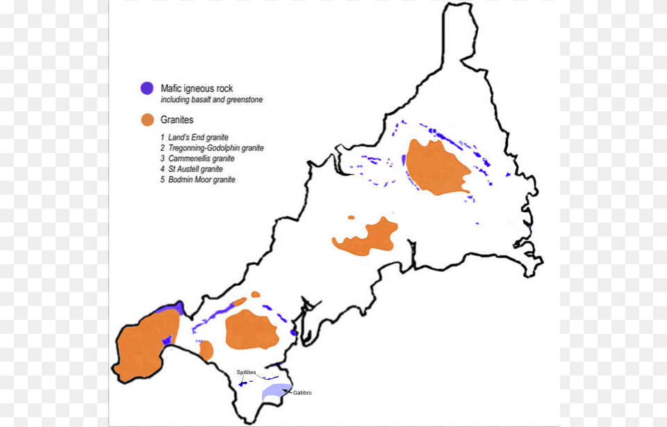 Cornwall Geology Lizard Illustration, Chart, Map, Plot, Atlas Free Transparent Png