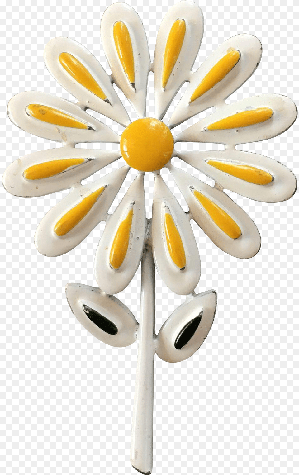 Coro White Daisy Brooch Kenojuak Ashevak Paintings, Candy, Food, Sweets, Egg Free Png