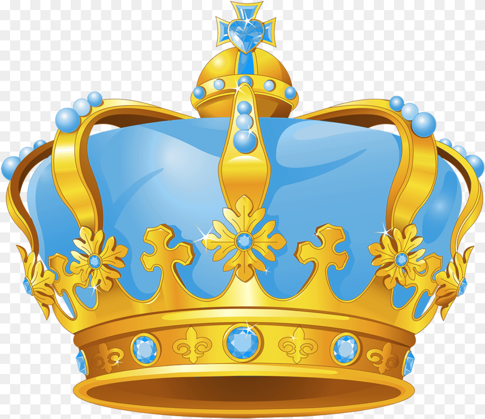 Coroa Azul E Dourada Pink Queen Crown Cartoon, Accessories, Jewelry, Birthday Cake, Cake Png