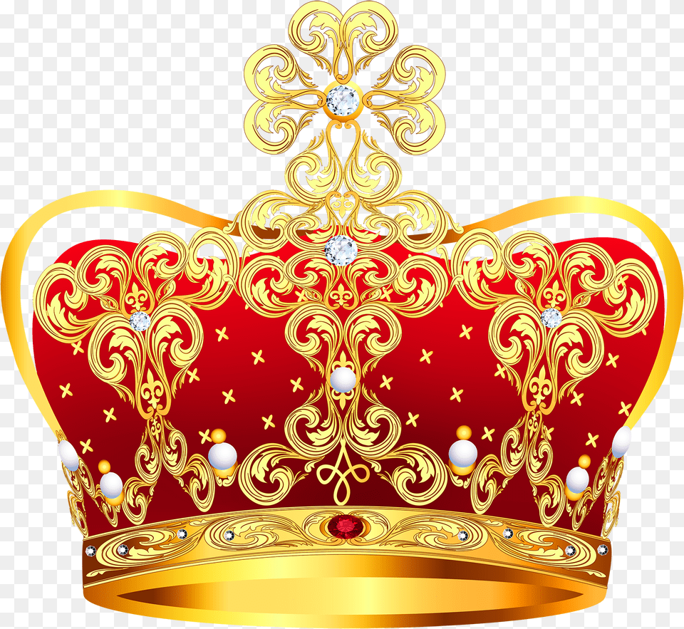Coroa Dourada 10 Crown For Queen, Accessories, Jewelry Free Png