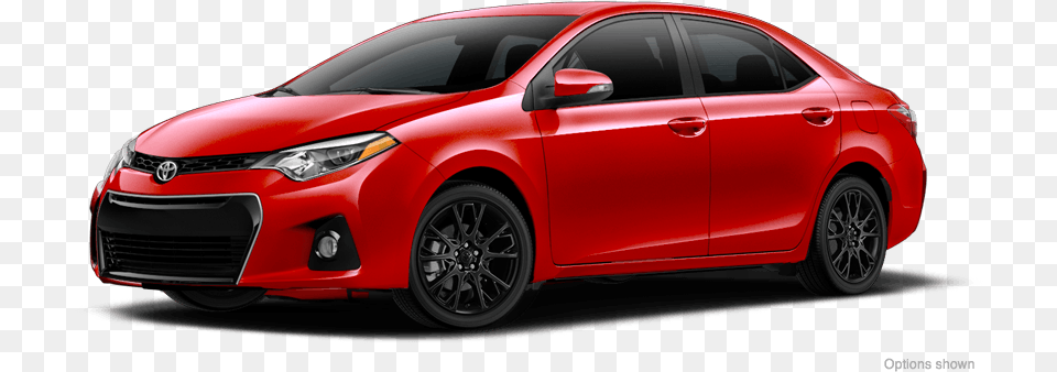 Corolla 2018 Red Mazda, Car, Vehicle, Sedan, Transportation Png Image