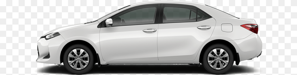 Corolla Left Side Hyundai Verna White 2018, Car, Vehicle, Sedan, Transportation Free Png Download