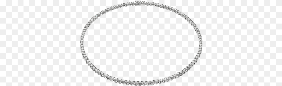 Corona 18 Kt White Gold Tennis Necklace With Round Bracciali Uomo Rosa Dei Venti, Accessories, Bracelet, Jewelry, Diamond Png Image