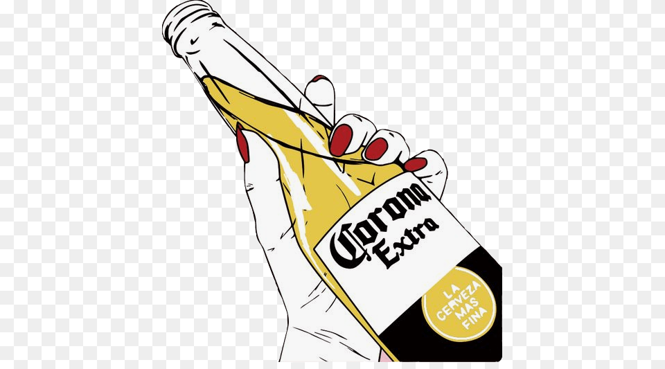 Corona Beer Cerveza Merrychristymasremix Merry Christm Fondos De Pantalla De Cerveza, Bottle, Alcohol, Beverage, Beer Bottle Png Image