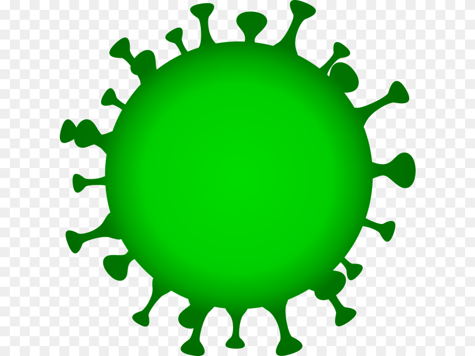 Corona Coronavirus Virus, Green, Sphere, Purple, Nature Free Png Download