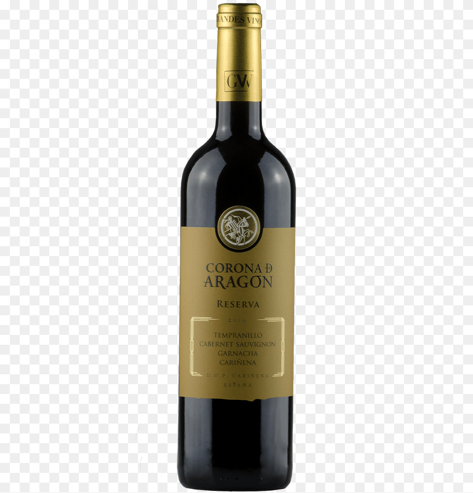 Corona De Aragn Reserva Wine Bottle, Alcohol, Beverage, Liquor, Wine Bottle Png Image