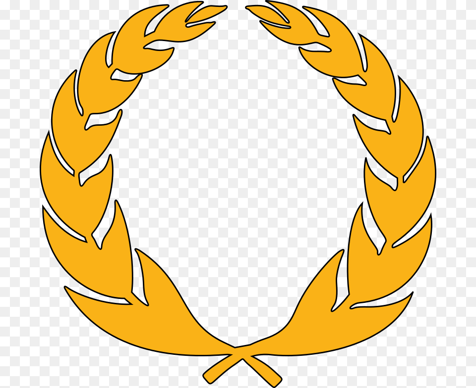 Corona De Laurel Amarilla, Emblem, Symbol, Logo, Person Png Image