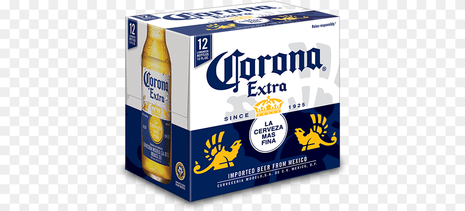 Corona Extra 12 Pack, Alcohol, Beer, Beverage, Lager Free Png