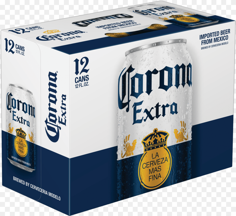 Corona Extra 12pk Cans, Alcohol, Beer, Beverage, Lager Free Png Download