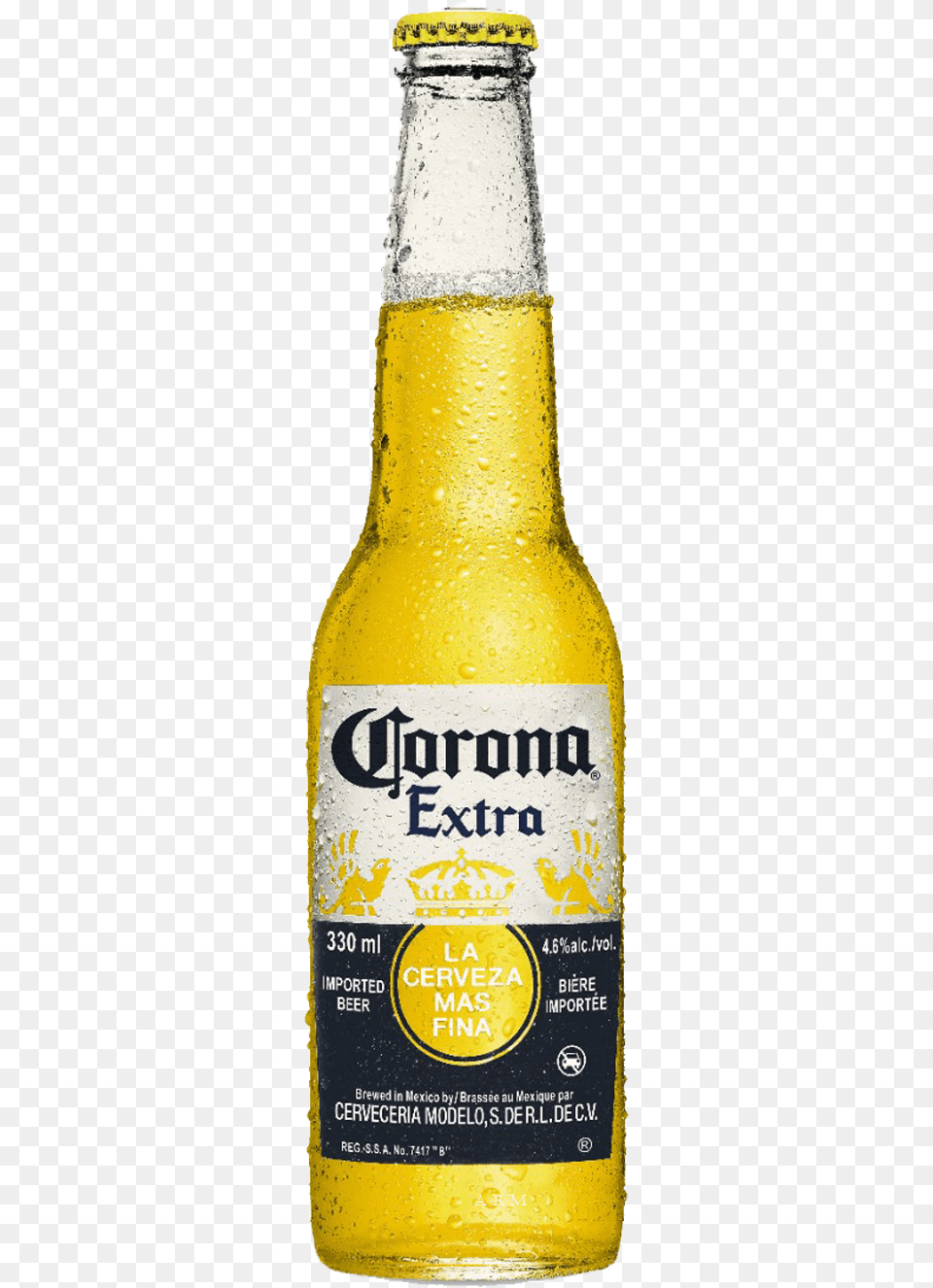 Corona Extra, Alcohol, Beer, Beverage, Bottle Png Image