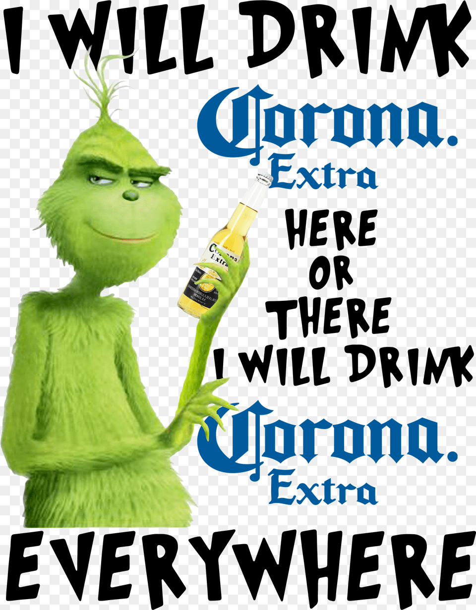 Corona Extra, Advertisement, Green, Adult, Person Png Image