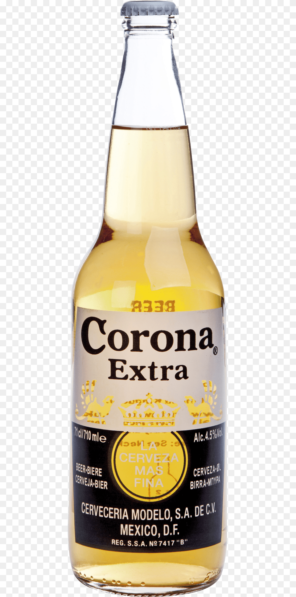Corona Extra Beer 710ml Bottle Corona Extra, Alcohol, Beverage, Beer Bottle, Liquor Png Image