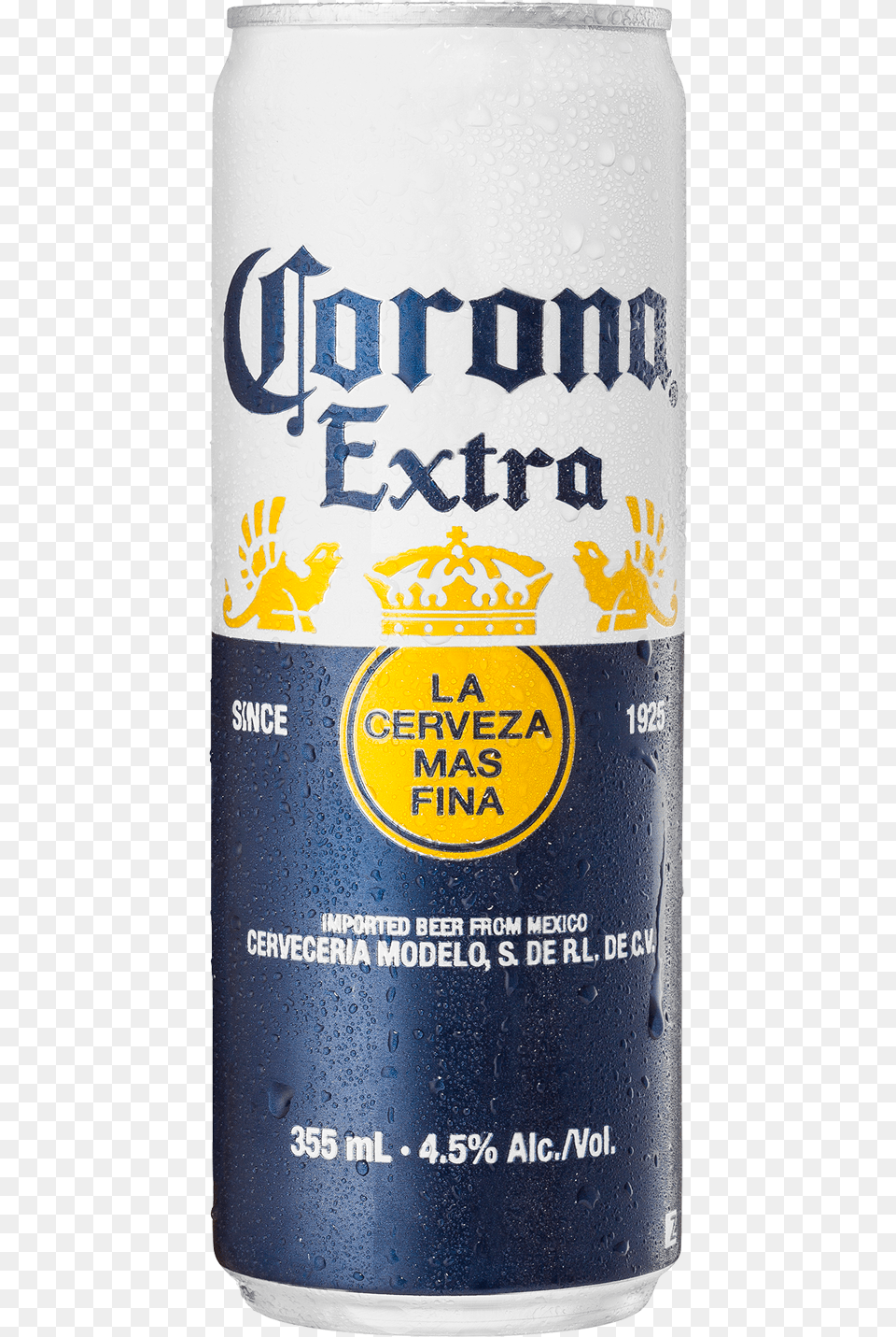 Corona Extra Beer Cans 355ml Corona Extra, Alcohol, Beverage, Lager, Tin Free Png