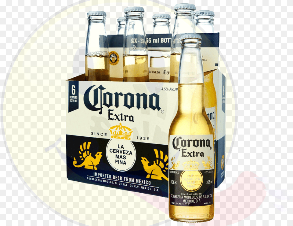 Corona Extra Beer Corona Extra, Alcohol, Beverage, Bottle, Beer Bottle Free Png Download
