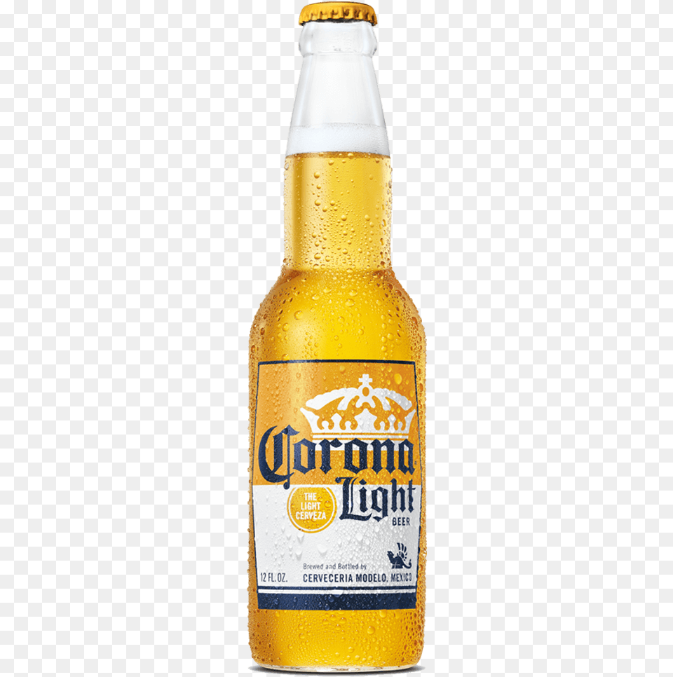 Corona Light, Alcohol, Beer, Beer Bottle, Beverage Free Transparent Png