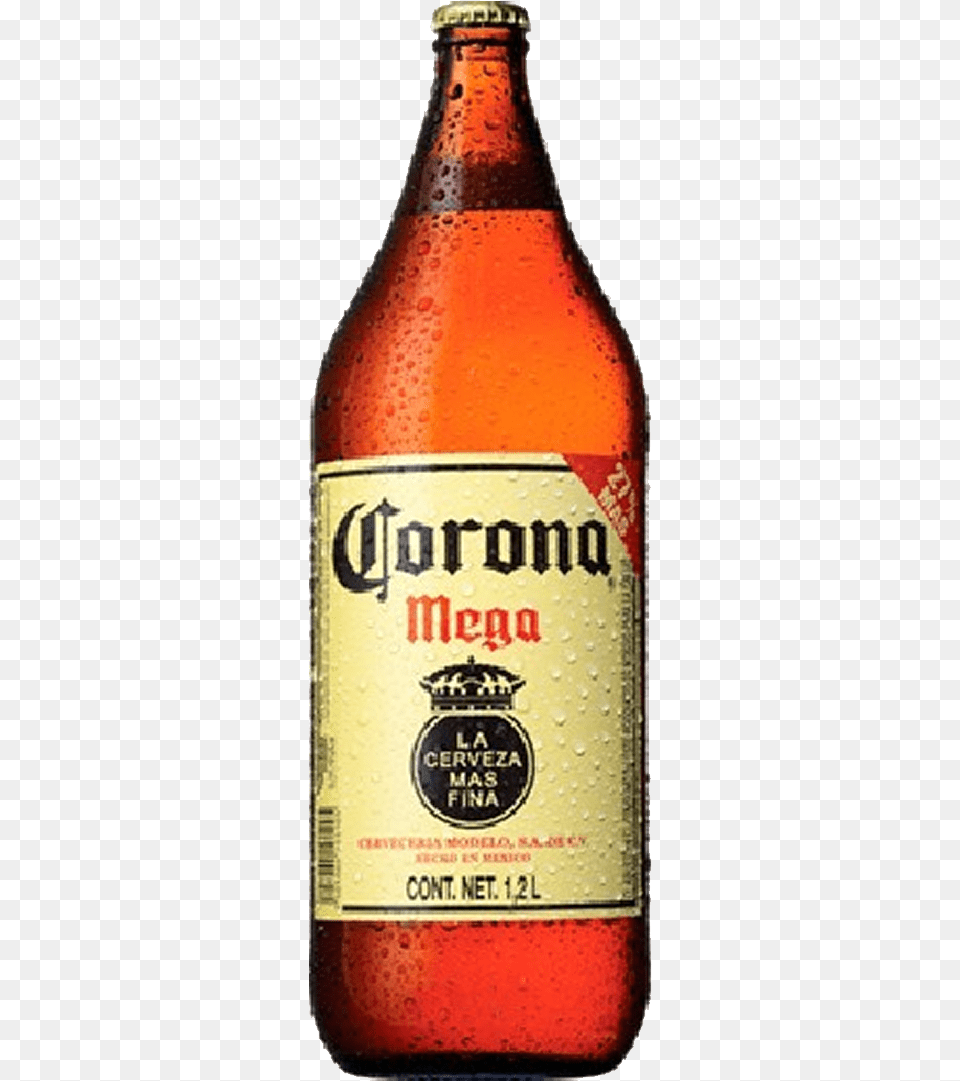 Corona Mega Botella 01 Corona, Alcohol, Beer, Beer Bottle, Beverage Free Transparent Png