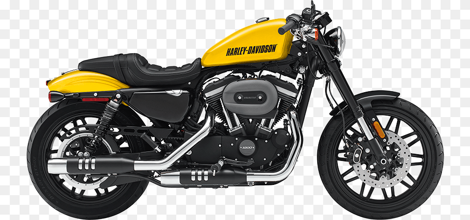 Corona Yellow Pearl Harley Davidson Roadster, Machine, Spoke, Motorcycle, Transportation Free Transparent Png