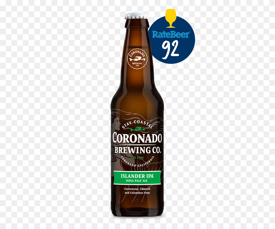 Coronado Islander Ipa Thirsty Craft Beer Shop, Alcohol, Beer Bottle, Beverage, Bottle Free Transparent Png