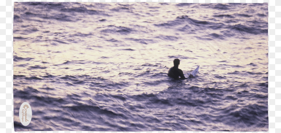 Coronado Sunset Surfer Beach Towel Sea, Swimming, Person, Outdoors, Nature Free Transparent Png