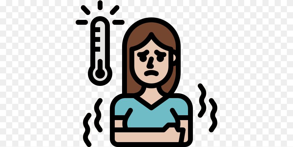 Coronavirus Awareness Icons Sick Temperature Icon, Face, Head, Person, Cutlery Free Png