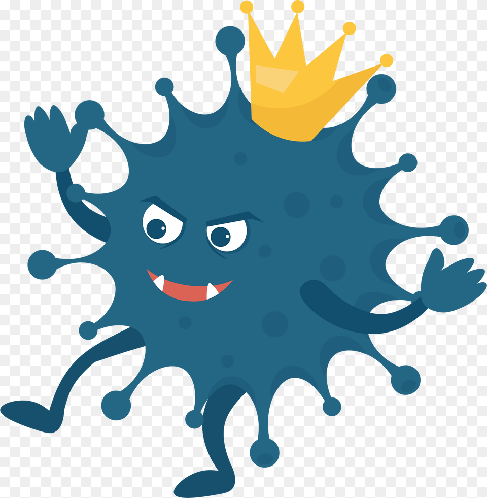 Coronavirus Character Clipart, Art, Graphics, Painting, Dynamite Free Png Download