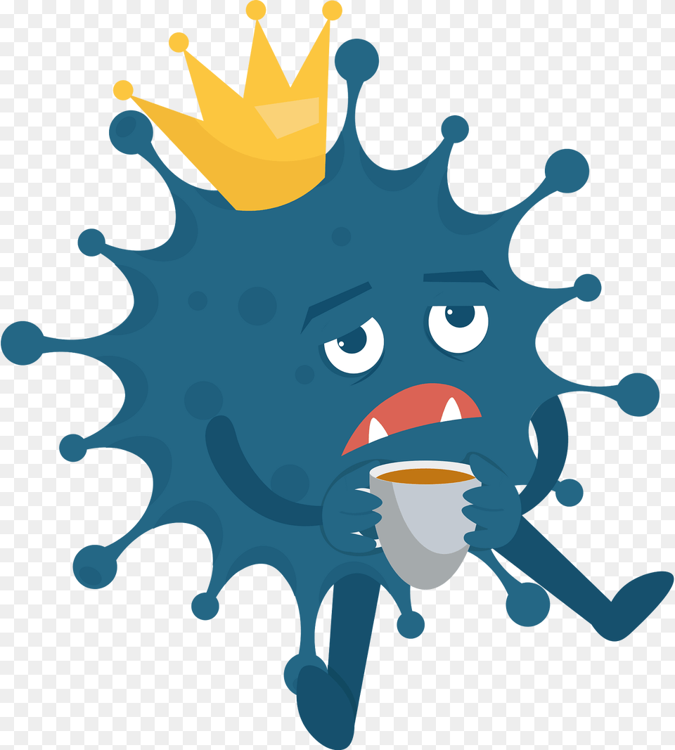 Coronavirus Character Clipart, Art, Outdoors, Nature, Water Free Png