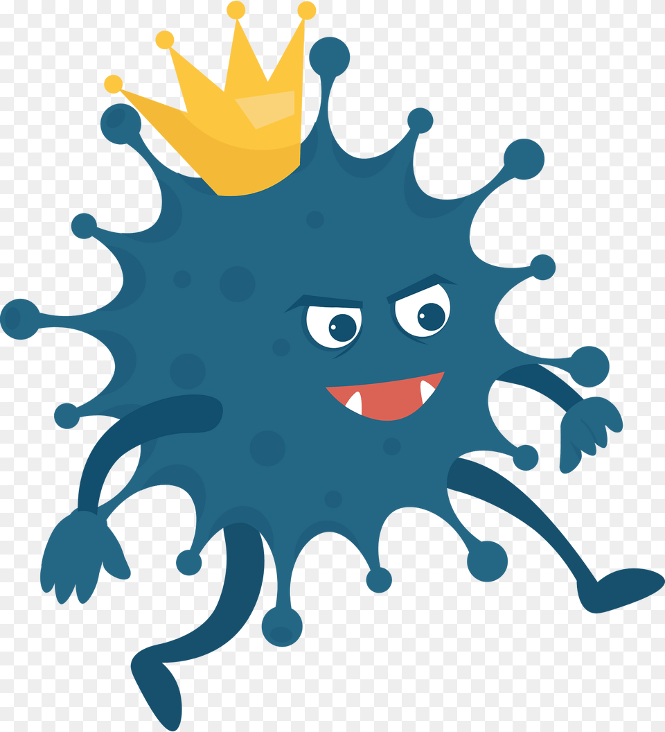 Coronavirus Character Clipart, Art, Graphics, Painting, Outdoors Png