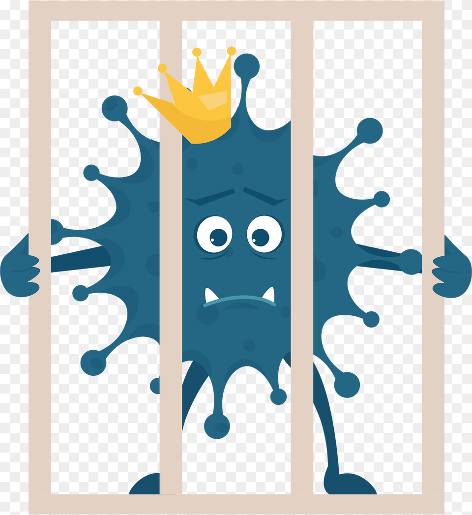 Coronavirus Character Clipart, Art, Graphics Free Transparent Png