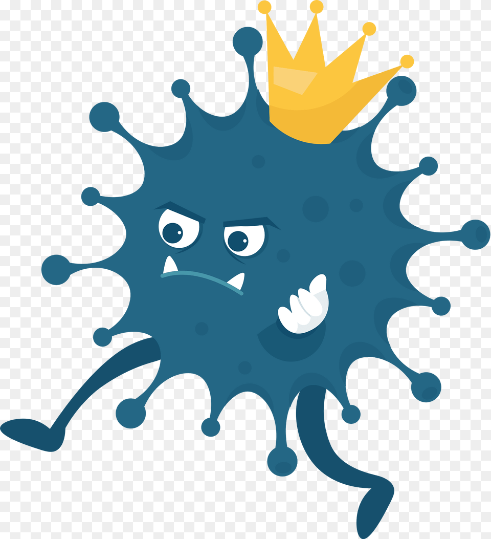 Coronavirus Character Clipart, Art, Graphics, Outdoors, Water Free Transparent Png