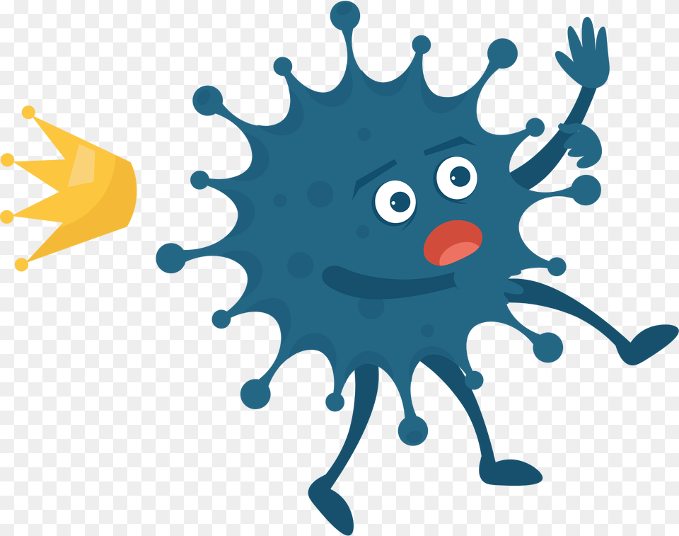 Coronavirus Character Clipart, Art, Graphics, Pattern, Animal Free Transparent Png