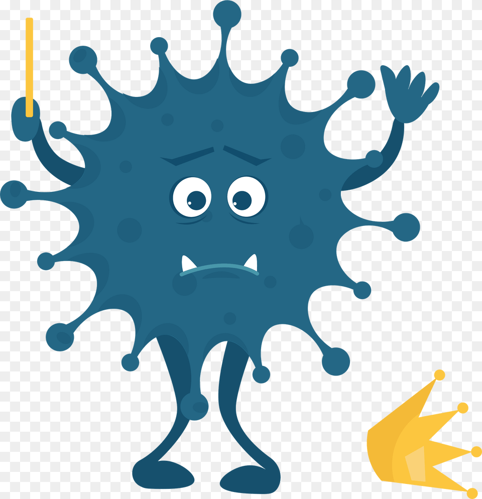 Coronavirus Character Clipart, Art, Graphics, Outdoors, Animal Free Png Download