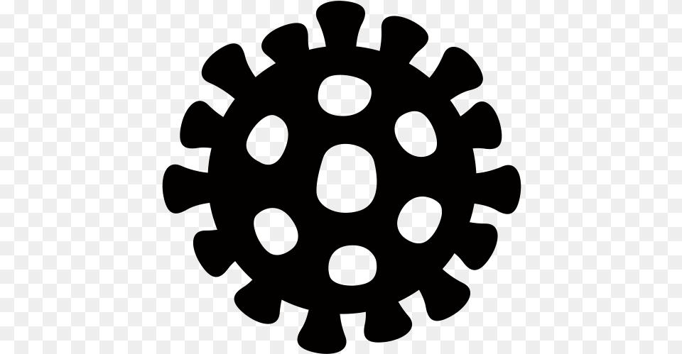 Coronavirus Icon Vector Corona Virus Icon, Machine, Spoke, Gear, Lighting Png Image