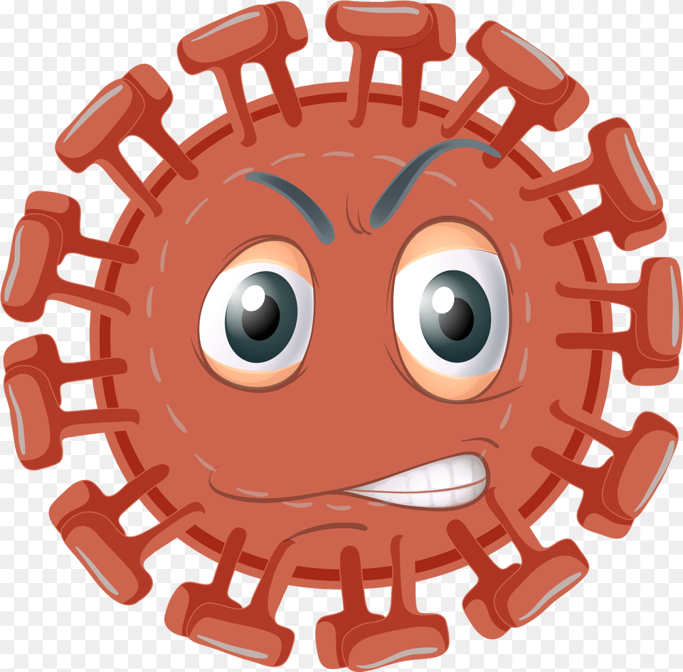 Coronavirus Sad Emoticon Coronavirus Emoji, Ammunition, Grenade, Weapon Free Png