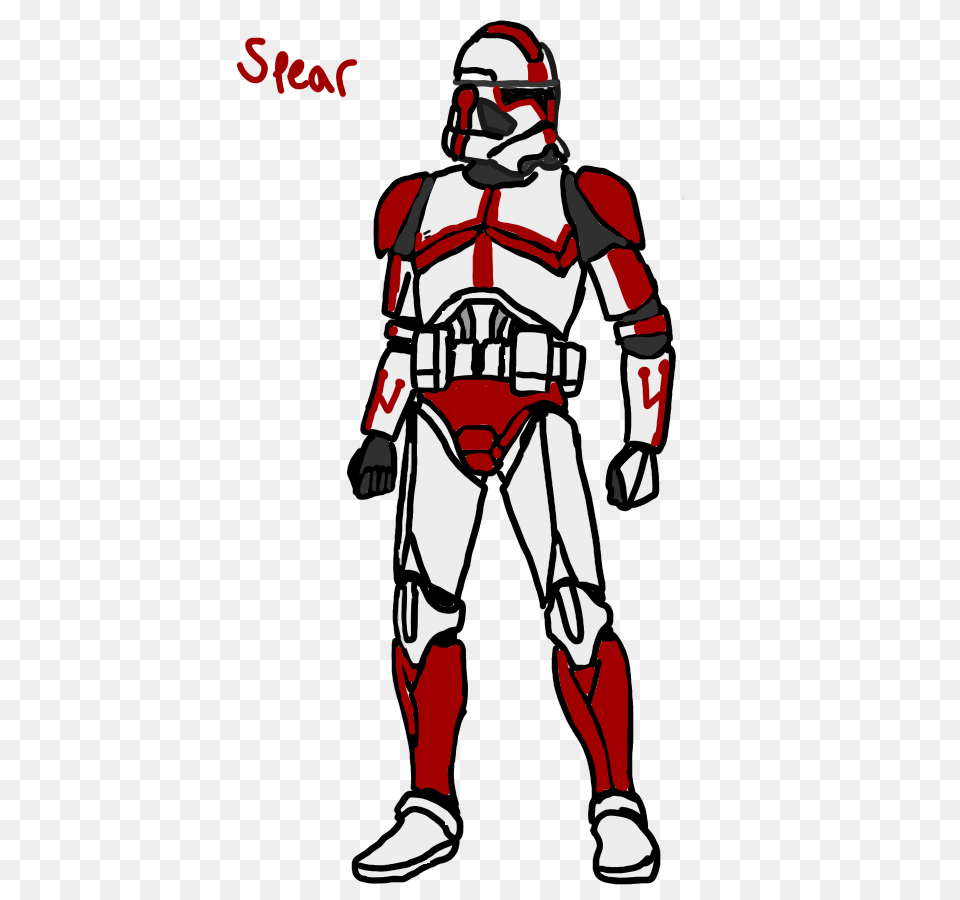 Corp Clone Trooper Spear, Adult, Male, Man, Person Png