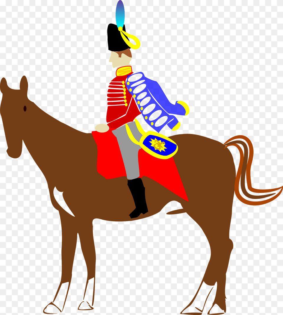 Corporal Spicer On His Horse Quality Street Clipart, People, Person, Boy, Child Free Png Download