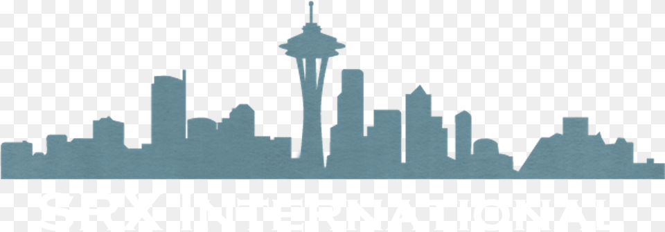 Corporate Housing In Seattle Vector Seattle Skyline, Ice, Outdoors, Architecture, Tower Free Transparent Png