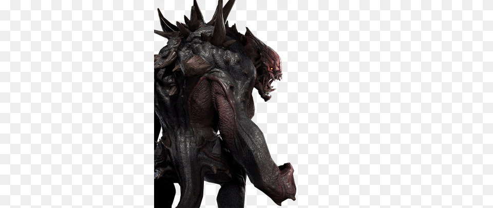 Corpse Eater Evolve Goliath Magma Skin, Accessories, Ornament, Art, Person Png Image