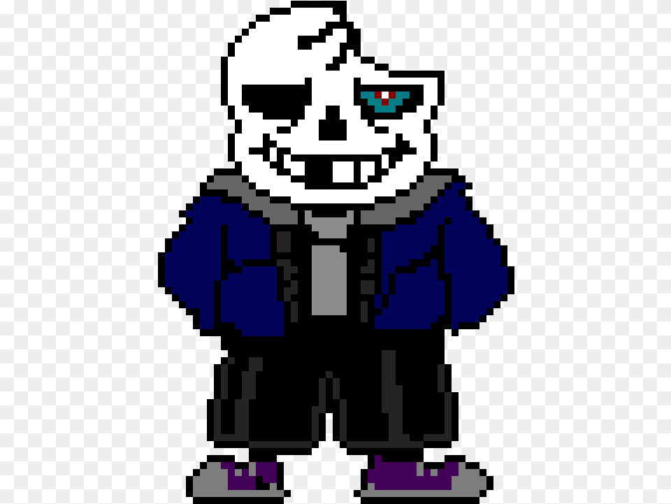 Corpse Sans Sans Au Pixel Art, Qr Code Free Png